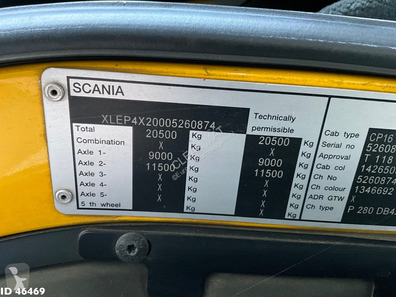 Kamion Scania 280 HMF 12 Tonmeter Z-kraan