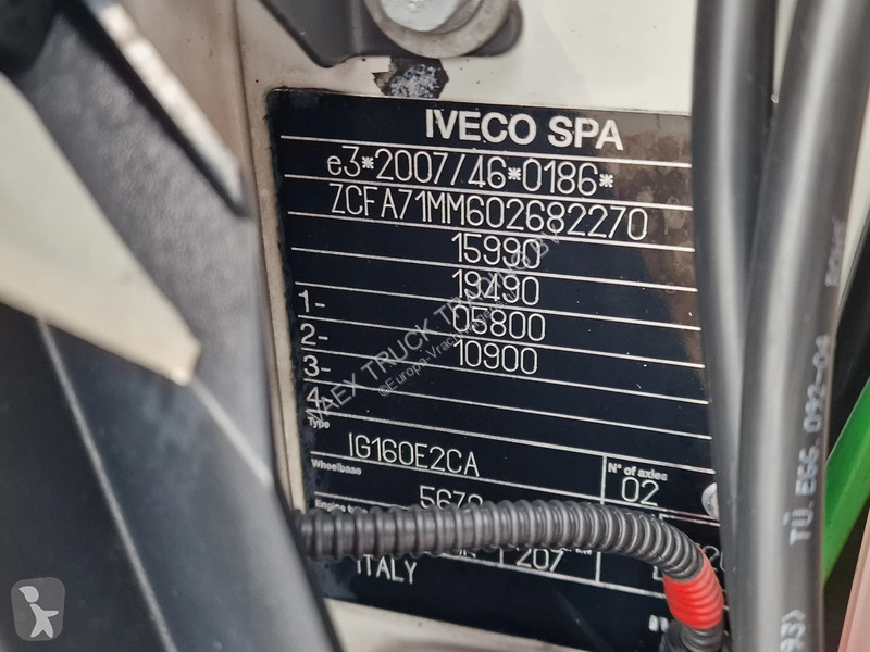 Teherautó Iveco 160.280 4x2 - Box with...