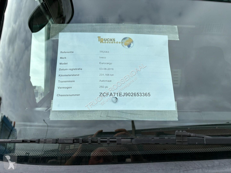 Teherautó Iveco 120 E25 + EURO 6 + DHOLLANDIA...