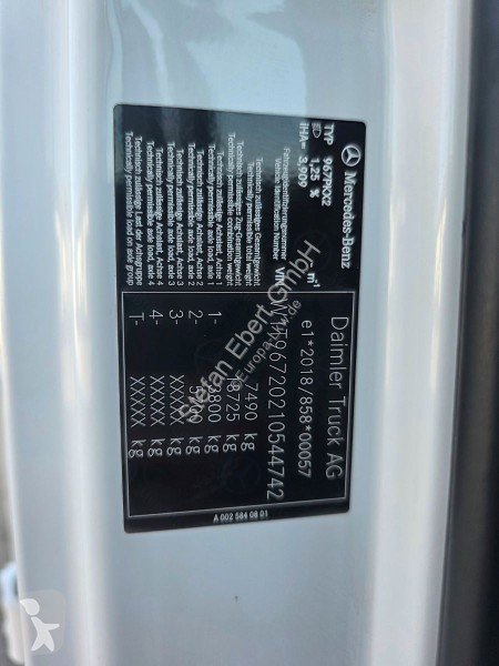Camion Mercedes 823 K 4x2 Meiller 2x AHK Klima...