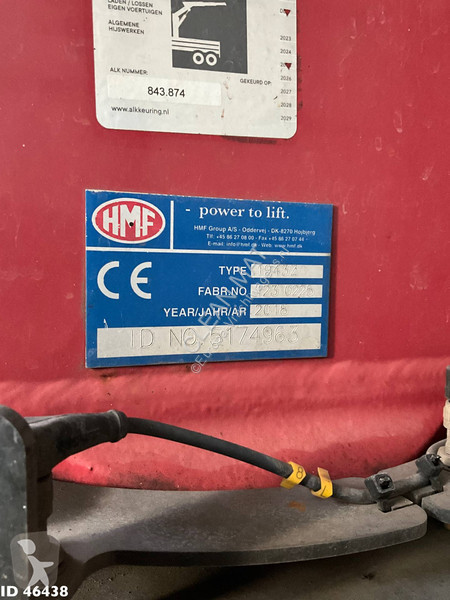 Volvo 460 8x4 Euro 6 HMF 19 Tonmeter Z-kraan truck