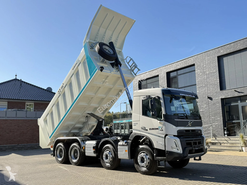 Camion Volvo 500 13 500 8X4 13L Eckige Mulde...
