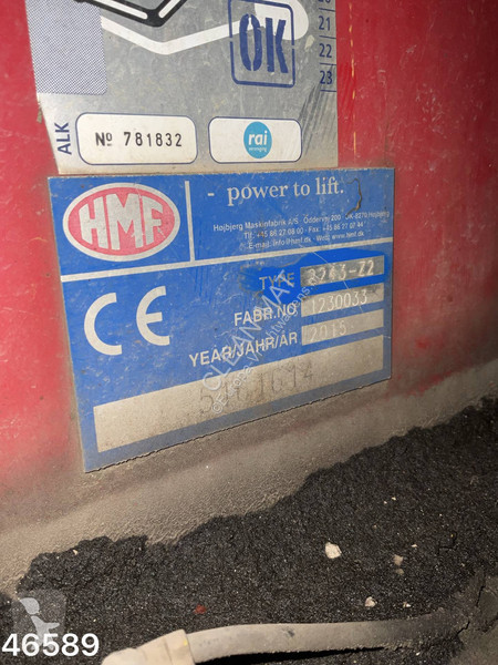 Camion MAN 35.360 8x4 Euro 6 HMF 22 Tonmeter...