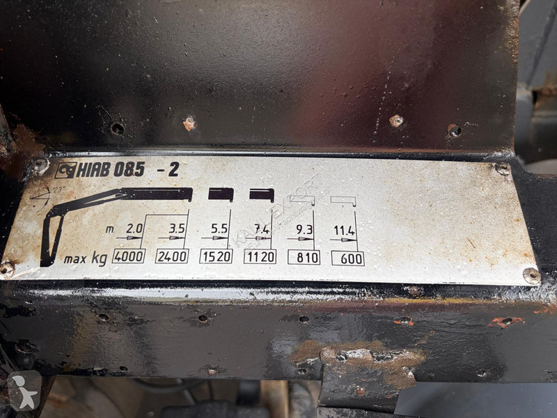 Lastbil DAF 75.240 DAF 75.240 Kipper With Hiab...