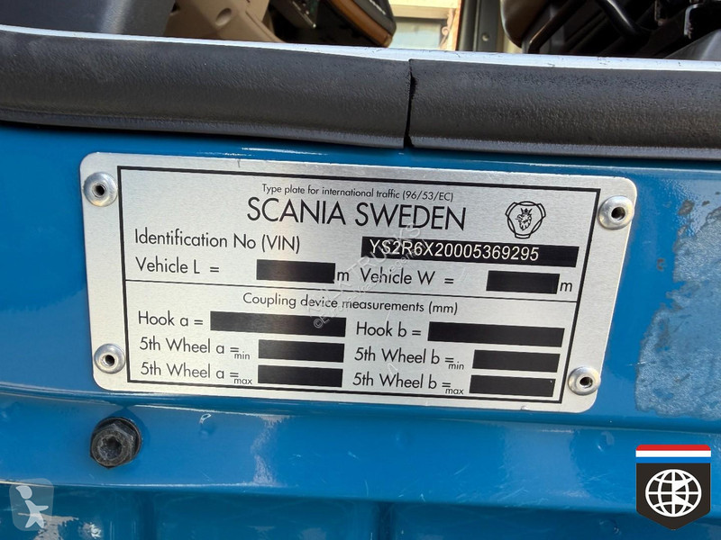 شاحنة Scania R520 6X2/4 lift and steering axle...