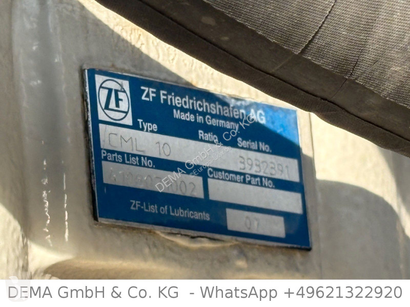 Kamion Mercedes 3236*8x4*E6c*Klima*Stetter 9m³*