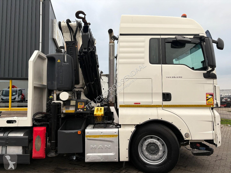 Lastbil MAN TGX + FASSI F 455 A---6X EXT. +...