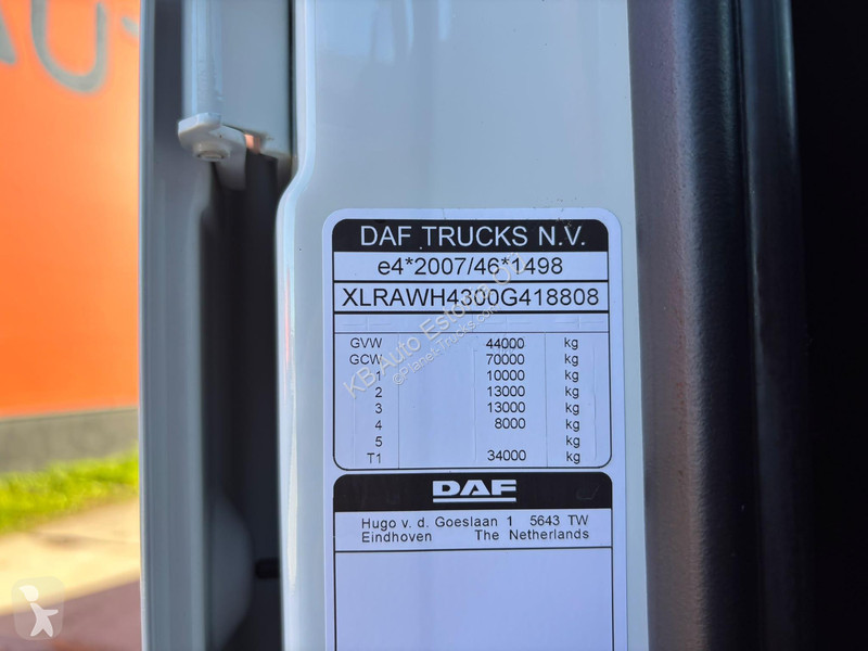 DAF 530 8x4*4 BOX L=6036 mm truck