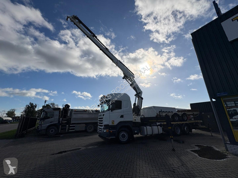 Vrachtwagen Scania R 450 + HIAB 422 E-6---6X...