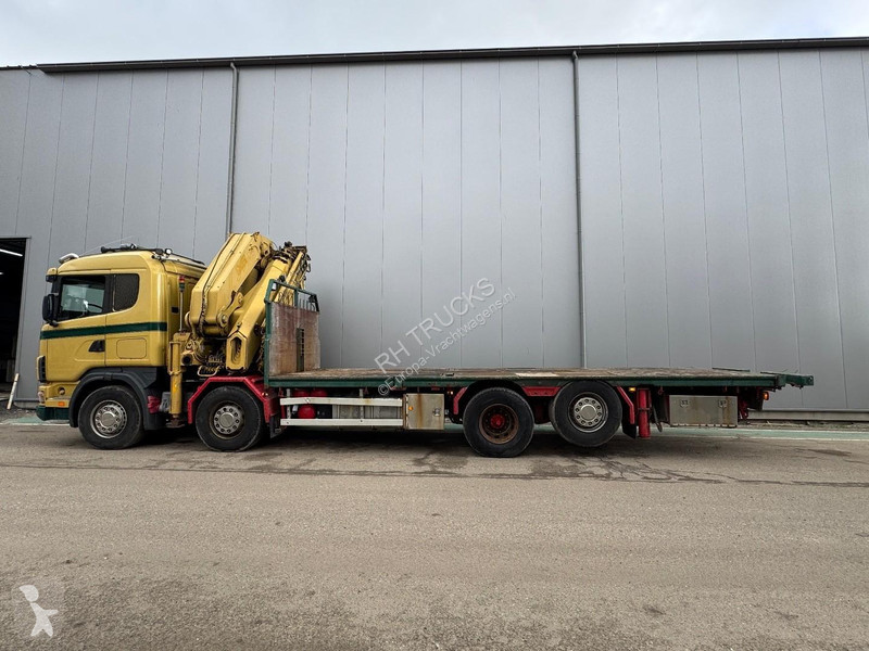 Kamion Scania G 8X2 + HIAB 700 E-8 + REMOTE...