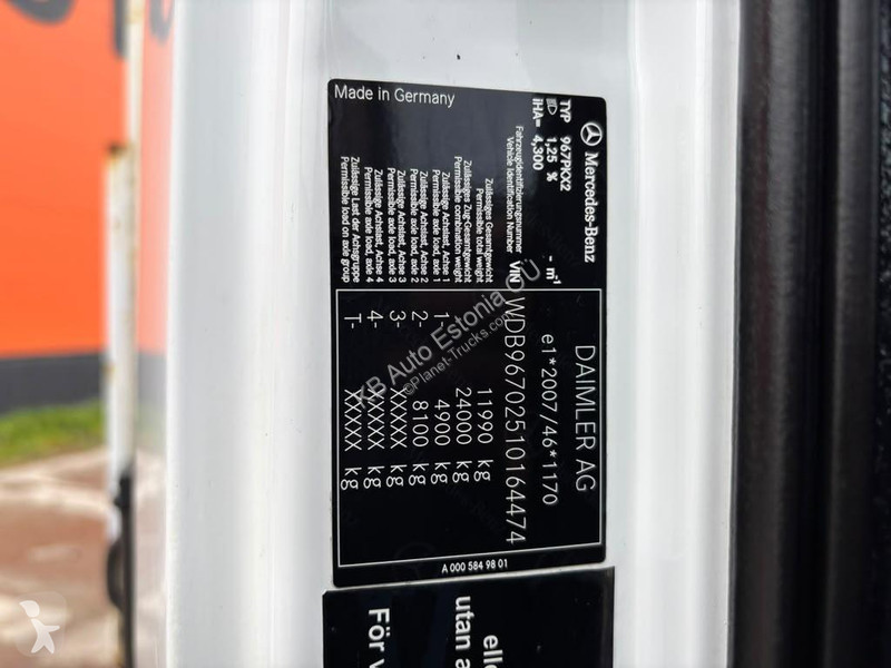 Kamion Mercedes 1224 4x2 PK 7.501 / PLATFORM...