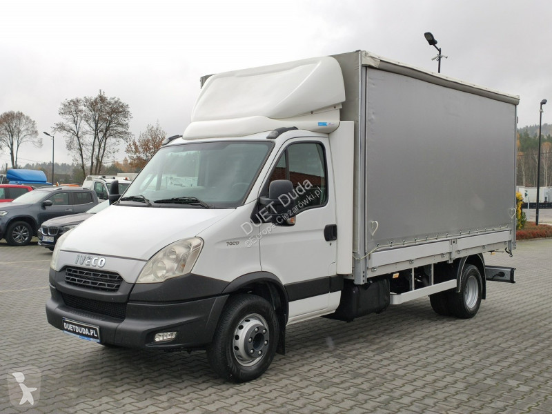 Camion Iveco 70C17 Firana Tył Drzwi Zadbany w...