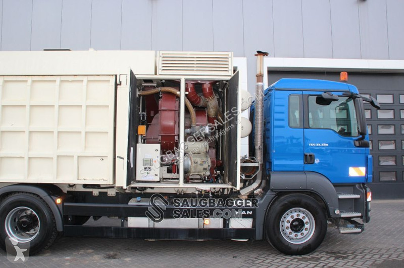 Kamion MAN 35.480 RSP Saugbagger