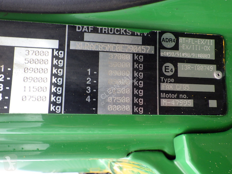 Camion DAF FAX 85  410 Euro 5 Fassi 66 Tonmeter...