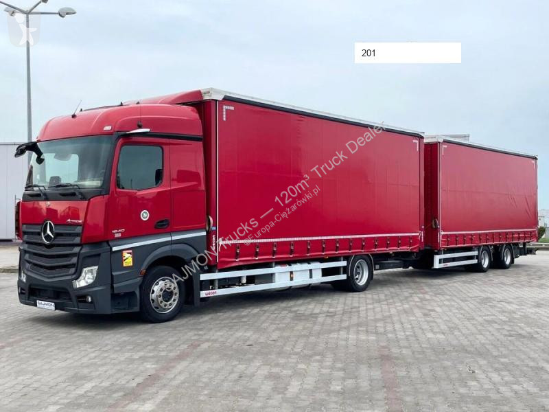 Kamion s návěsem Mercedes ACTROS / ZESTAW...