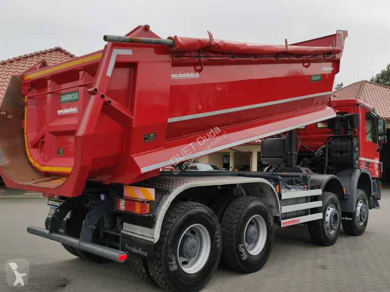 Camion Mercedes 4141 8x6 Wywrot SKIBICKI...