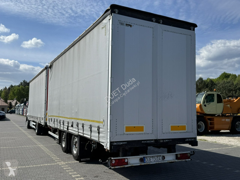 Kamion s návěsem Renault 380 DXi Euro 5 Firana...