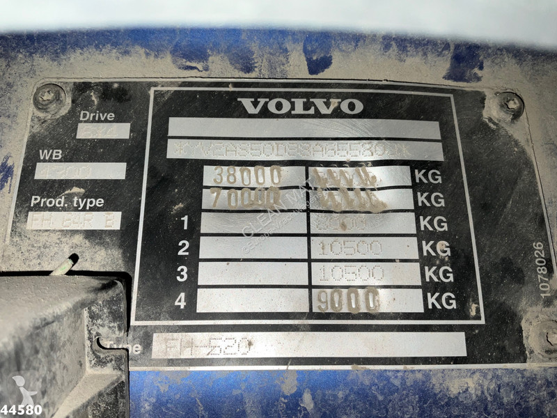 Kamion Volvo 520 8x4 Euro 5 Hiab 24 Tonmeter...