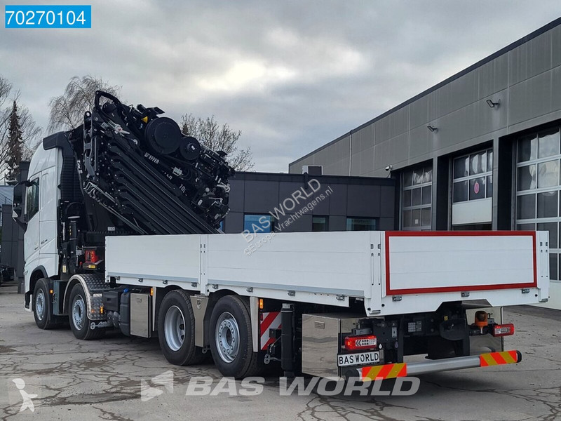 Camion Volvo FH  8X2 Effer 1000 9S + 6S Kran +...