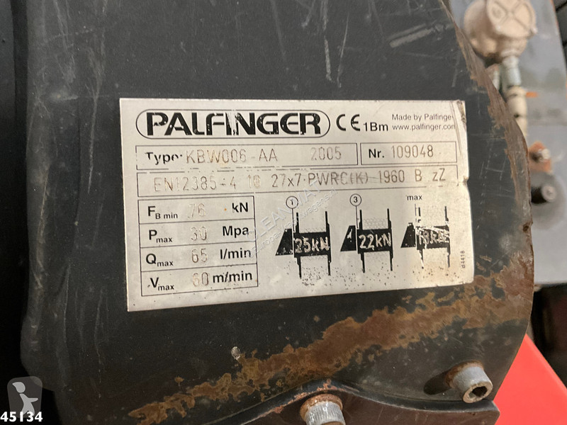 Camion Iveco AD410T44 8x4 Palfinger 44 Tonmeter...