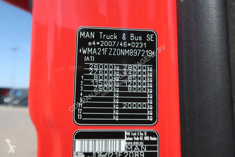 Lastbil MAN 26.470 - BDF - Retarder - 2021