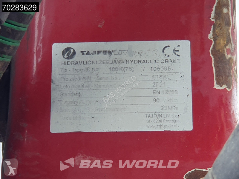 Camion Scania S650 S 6X4 Tajfun IV100K Kran...