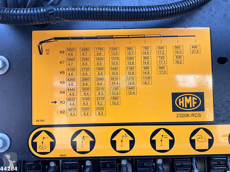 Camion DAF N XD 450 Euro 6 HMF 23 Tonmeter...