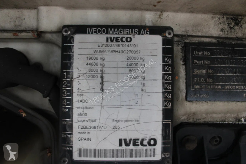 Kamion Iveco 360 + 19t + euro 5