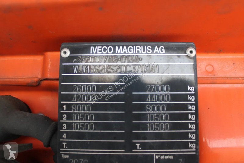 Kamion Iveco 420 + FASSI F185A.2.23 + 6X2 + REMOTE