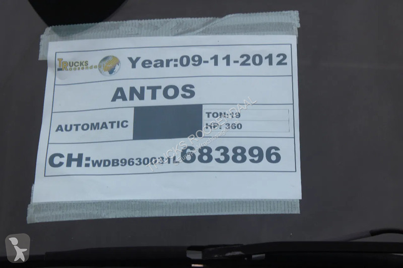 Kamion Mercedes 360 + euro 6 + lift