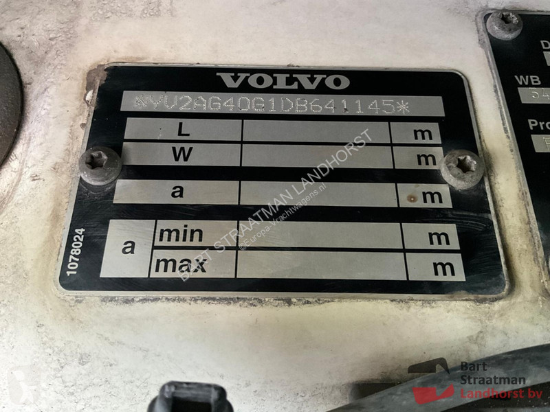 Kamion Volvo 10X4R Euro 5 met 30T HTS Kabel...