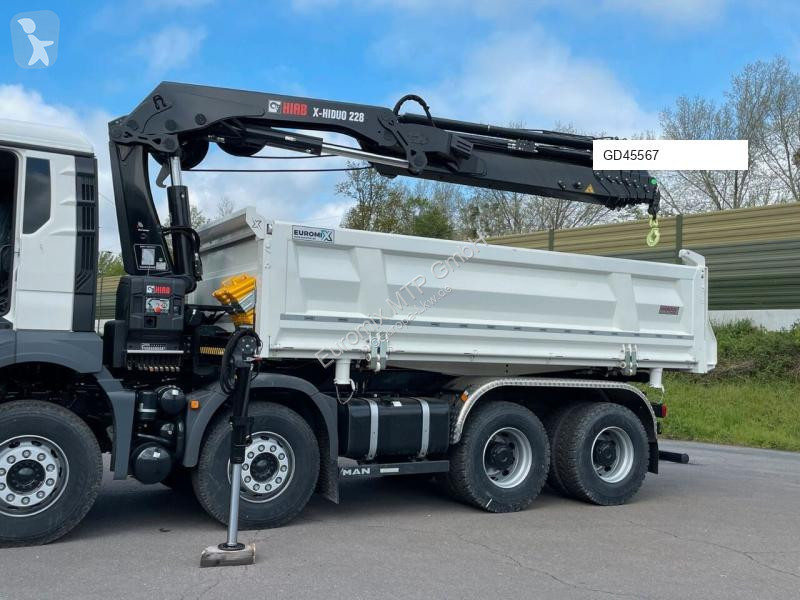 Camión MAN TGS 8x4/Euro6e Euromix Kipper Hiab...