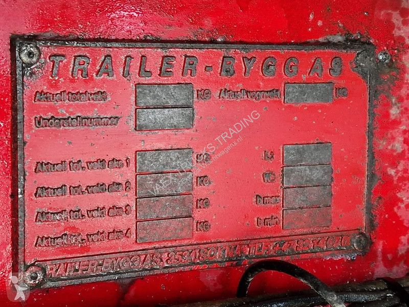 Camion Scania R500 NS B6X2NB / Trailer-Bygg...