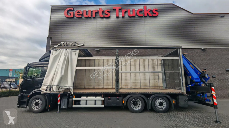 Kamion Mercedes 2536 6X2 SCHUIFZEIL MET...