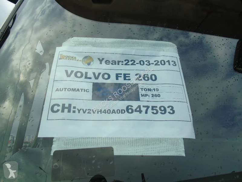 Camion Volvo reserved 260 EEV + EURO 5 + 19T +...