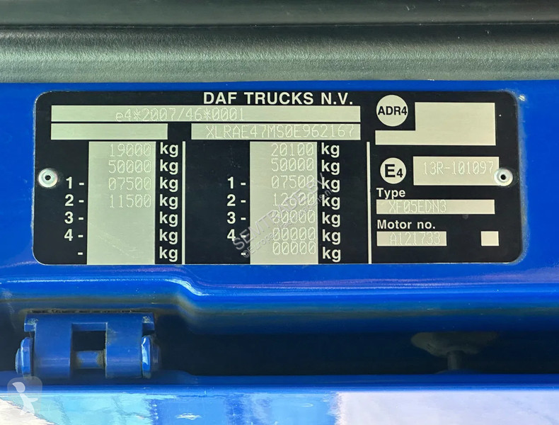 Camion DAF 105410 SSC EURO 5 ONLY 408.000 KM...