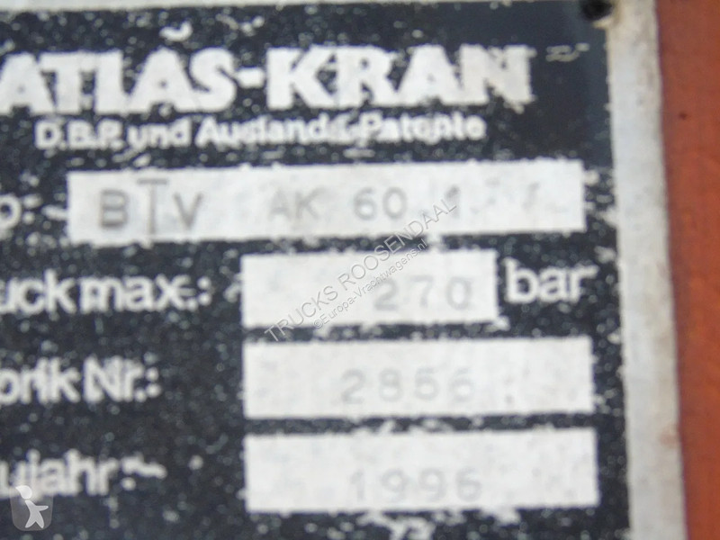 Kamion MAN 8163 + ATLAS 60.1 + MANUAL + EURO 2...
