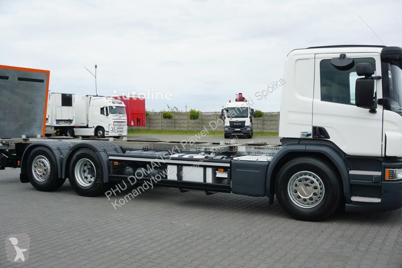 Camion Scania P 410  ACC E 6 BDF + WINDA  7.15...