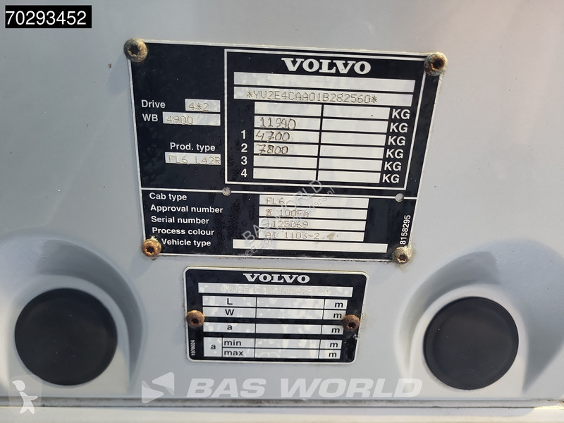 Kamion Volvo 180 FL 4X2 NL-Horsetruck 4 Horses...