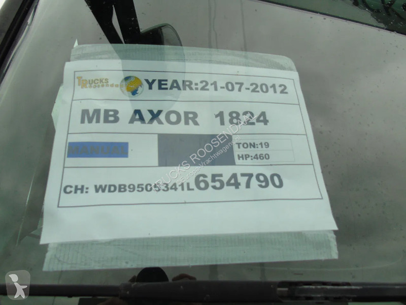 Camion Mercedes 1824 + EURO 5 + 18T + ENGINE...
