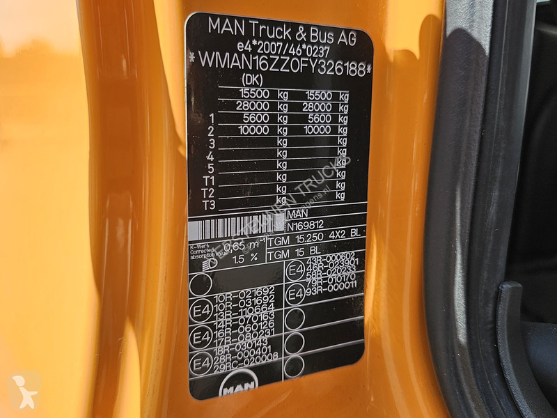 شاحنة MAN 15.240 BL / TIPPER / DOKA / VEEG /...