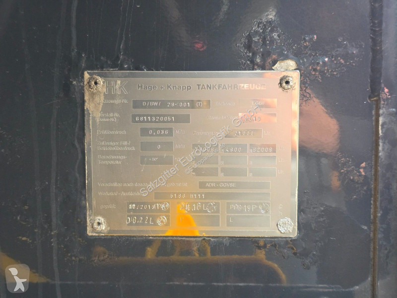 شاحنة MAN TGS 6X2-2 LL / ADR AT / 3 Kamm. / Lenkac