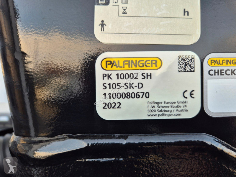 Mercedes 1324 L Glaswand Heckkran PK10002 SH...