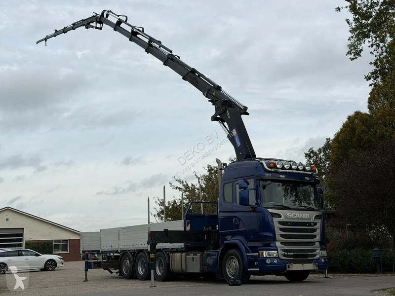 شاحنة Scania R450 8X4 TRIPE !!EURO6!!...