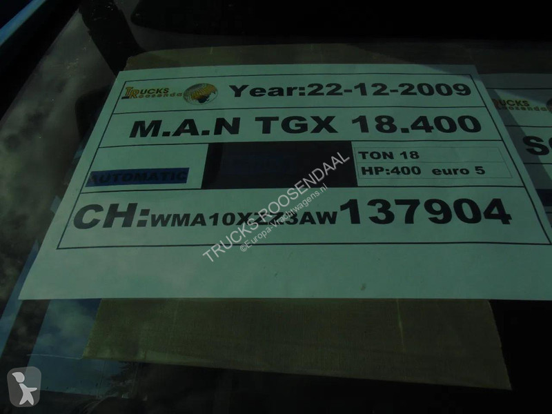 شاحنة MAN 18.400 + combi + lift + euro 5 + 2.70