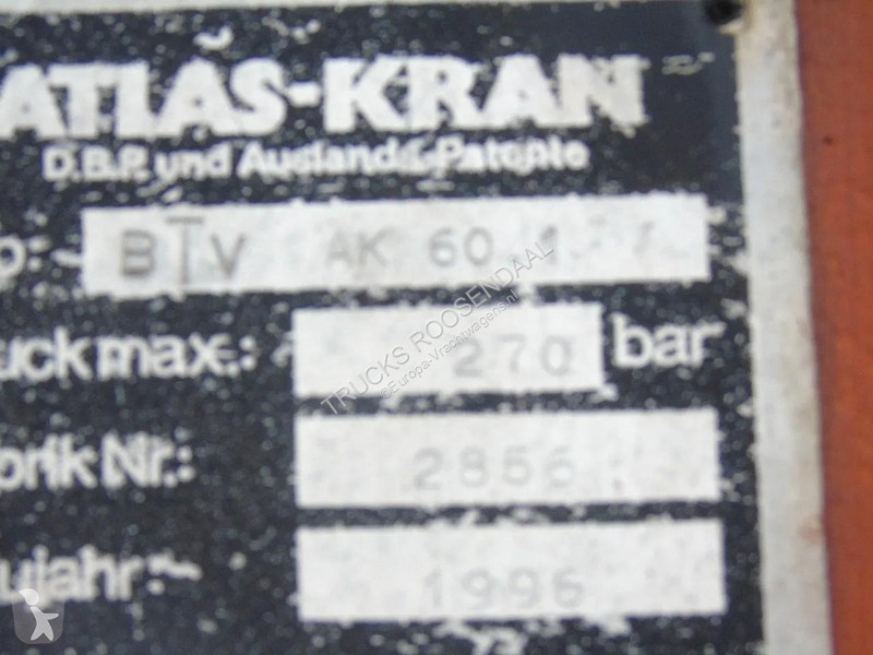Lastbil MAN 8163 + ATLAS 60.1 + MANUAL + EURO 2...