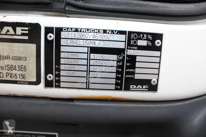 شاحنة DAF 210 + EURO 6 + LIFT