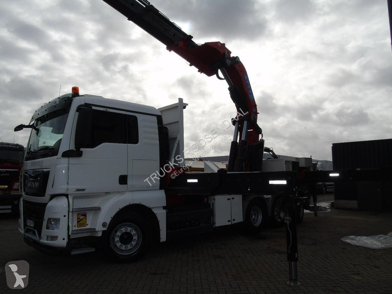شاحنة MAN 580 + EFFER 1855/6S + 8X4 + EURO 6 +...