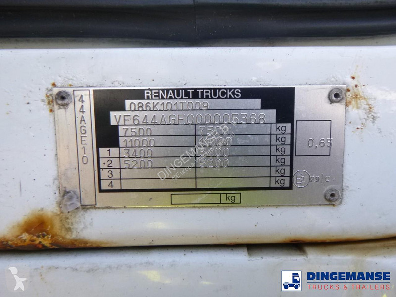 شاحنة Renault 190 dxi 4x2 RHD frigo box 20 m3