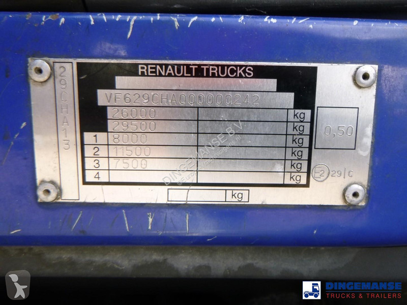 شاحنة Renault 320 dxi 6x2 chassis ADR